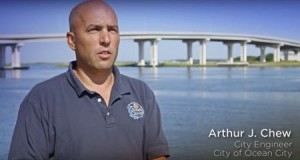 City Engineer Arthur Chew talks about Ocean City's 