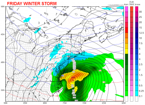 Friday's Winter Storm