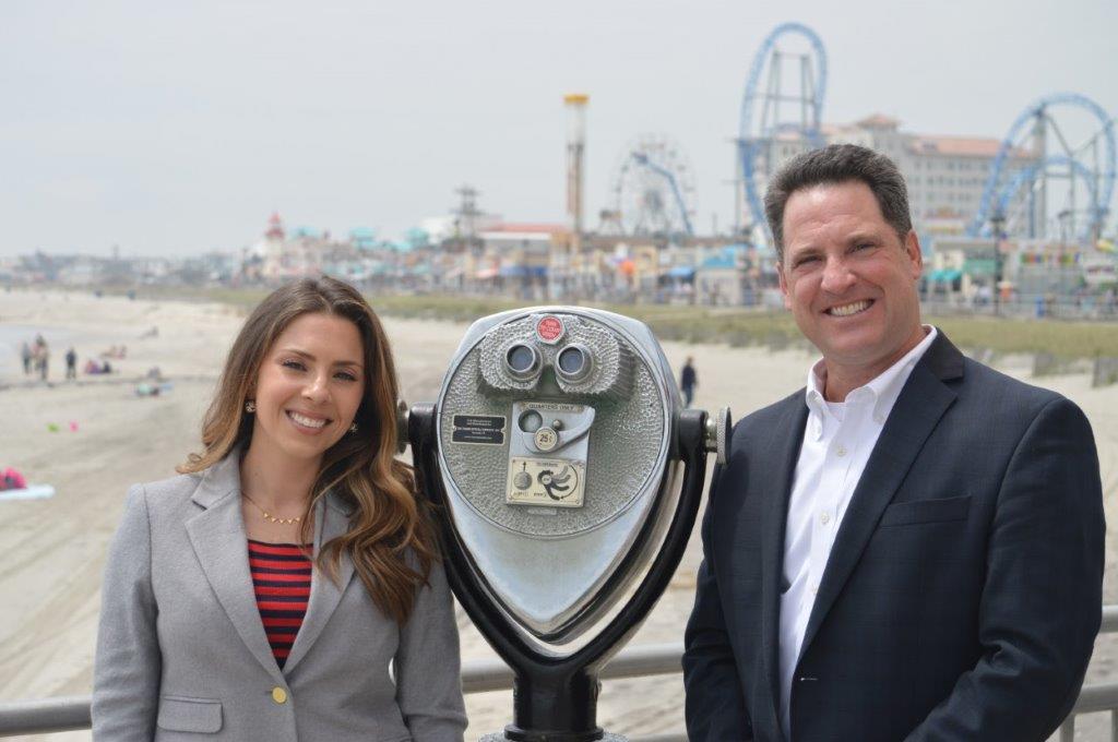 Mark Reimet and Jodie Booth of Ocean City Financial Group