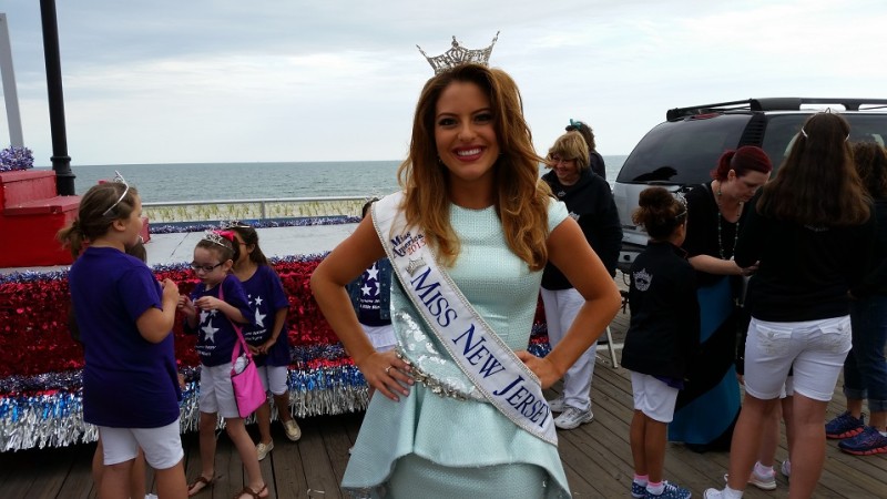 Reigning Miss New Jersey Lindsey Giannini of Hammonton said she enjoys the parade as much as any of the week-long pageant activities.