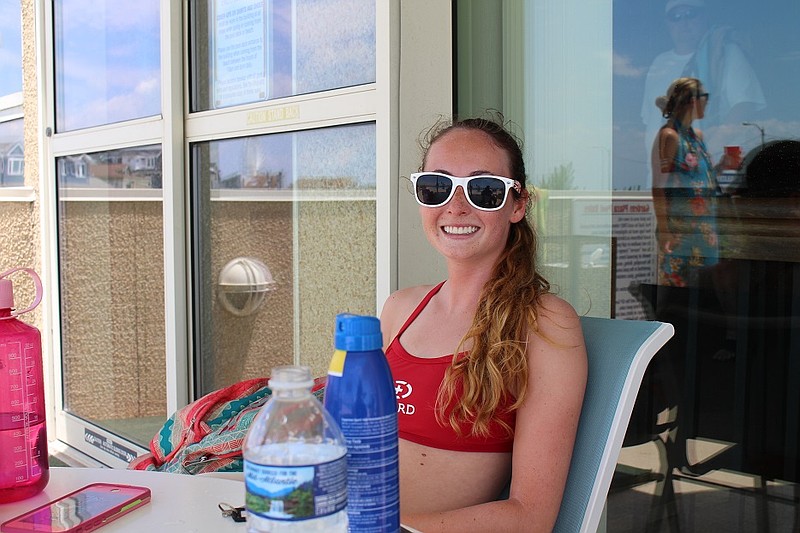 Libeguard Shae Coniglio at Garden's Plaza pool