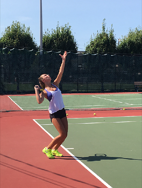 Tennis is part of the Ocean City recreation program for the summer.