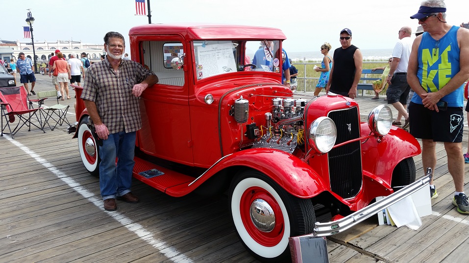 John Stine III, of Chester Springs, Pa., says his meticulously restored 1934 Ford pickup truck draws a lot of attention when he drives it around.