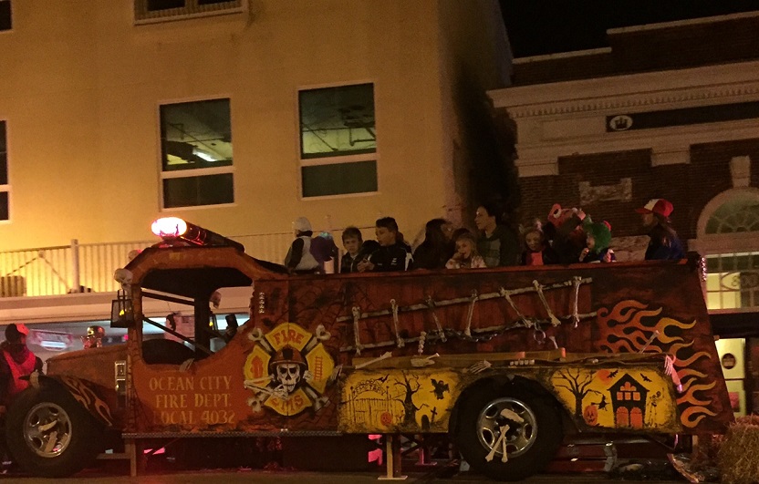 Not to be outdone, the OCFD sent one of their best units to watch over the parade.