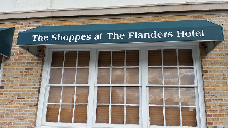 The Shoppes at The Flanders are near the hotel's Boardwalk side on 11th Street.