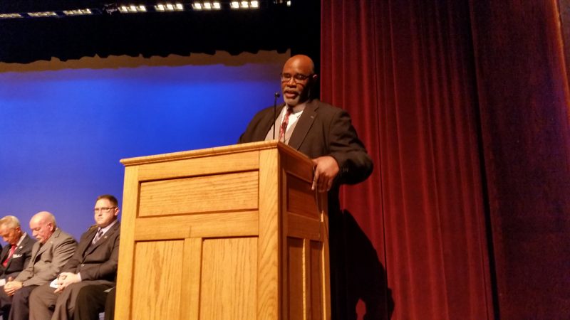 Rev. Darwin Ransom, of the St. Paul Baptist Church in Vineland, said more needs to be done to achieve Dr. King's 