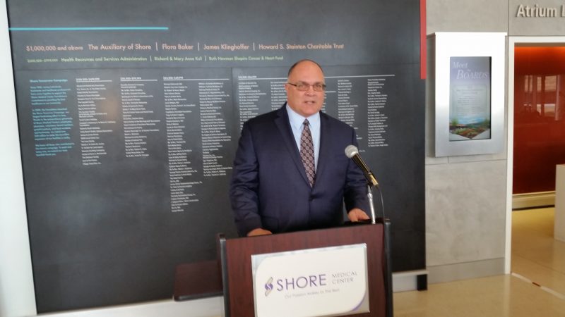 Ron Johnson, CEO of Shore Medical Center, said the new facility will fill 