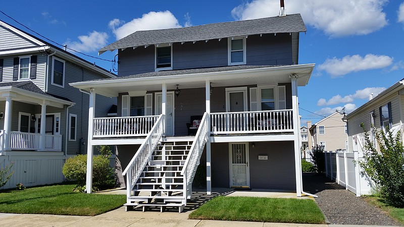 Alva Thompson's duplex on Simpson Avenue was one of many Ocean City homes damaged by Hurricane Sandy.