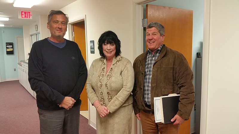 From left, Mike Dattilo, Beverly McCall and M. Sean Scarborough join the Ocean City Housing Authority as new board commissioners.