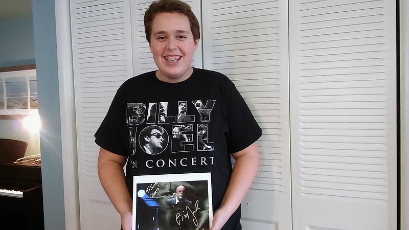 Scott hopes to someday meet his idol, fellow pianist Billy Joel. 