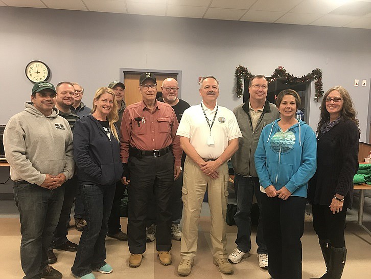 Upper Township CERT Graduates 2017 with OEM Coordinator Scott Morgan