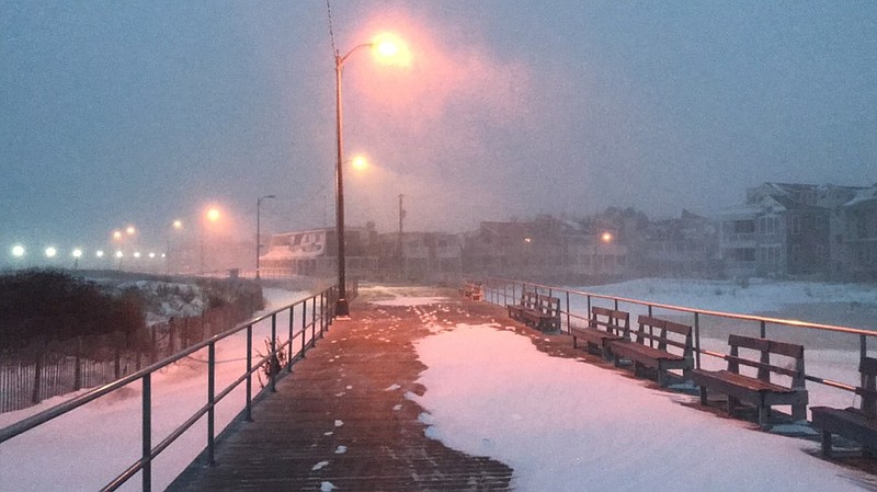 The Boardwalk was desolate.