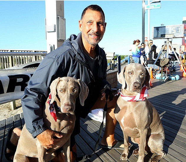 Congressman LoBiondo, pictured with Lex and Lucia