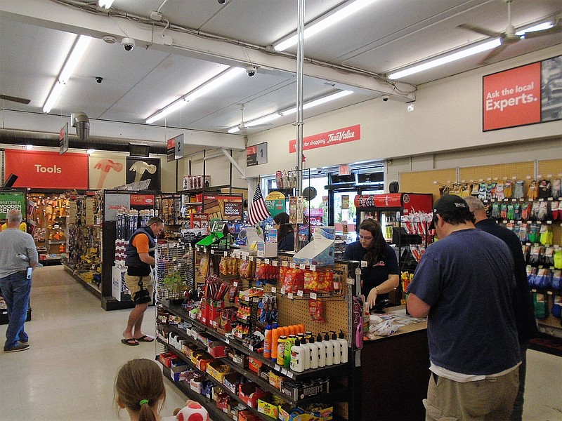 Throughout the year the store sees a steady stream of customers.