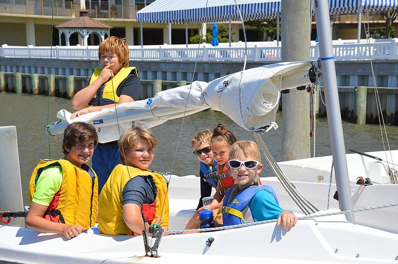 Sailing camps still are held at the center. (Photo courtesy of OCSF)