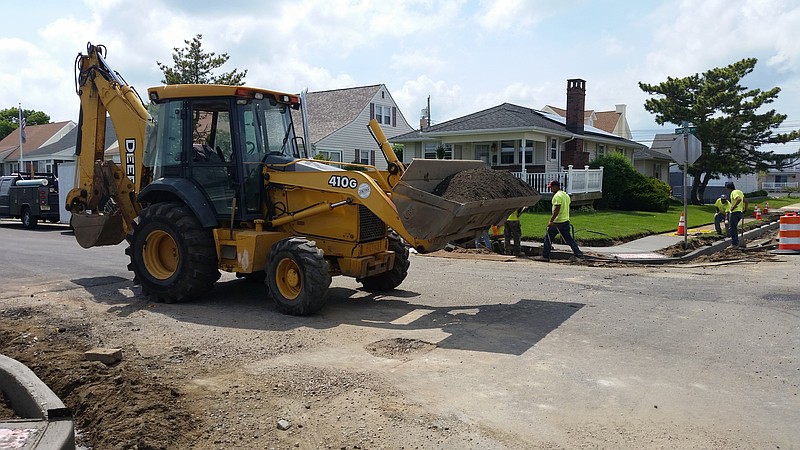 Construction equipment rumbling down the streets has added to the disruptions endured by neighbors.