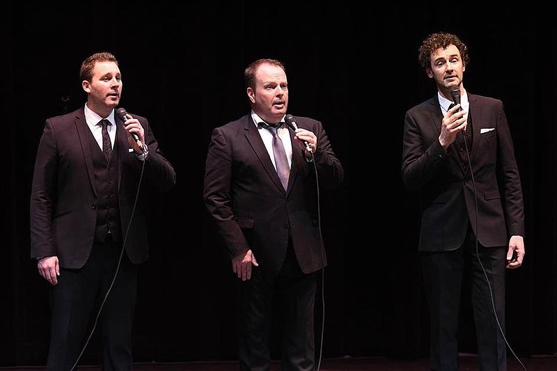 The Celtic Tenors Daryl Simpson, James Nelson and Matthew Gilsenan will perform an eclectic and exciting mix of songs at the Ocean City Music Pier July 22. (Celtic Tenors Facebook) 