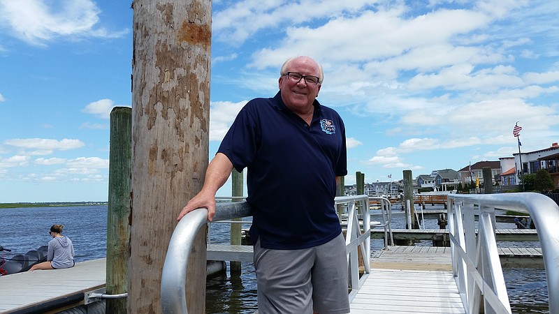 Clark Hindelang, a boat ramp worker, says the facility handles about 30 to 45 boats during busy summer weekend days.