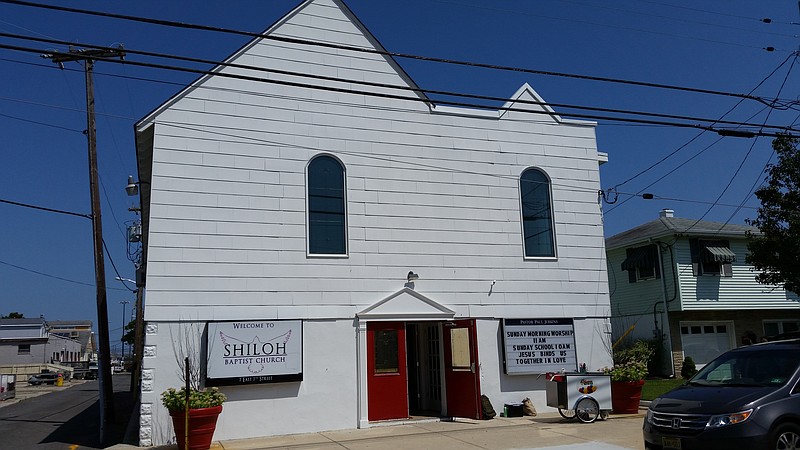 Shiloh Baptist Church, located at 7 E. Seventh Street, was founded in 1912 and is one of Ocean City's oldest houses of worship.