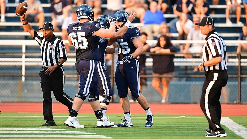 The Villanova University football team has used Carey Stadium for practices.