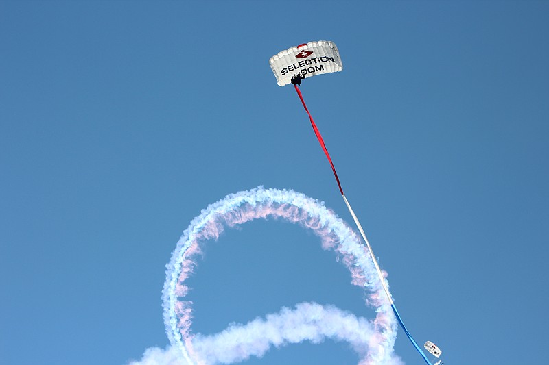 The aerobatic show will keep viewers looking to the sky.