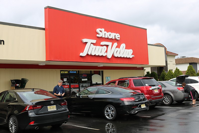 Cars filled up fast in the parking lot of day-one of the reopening.