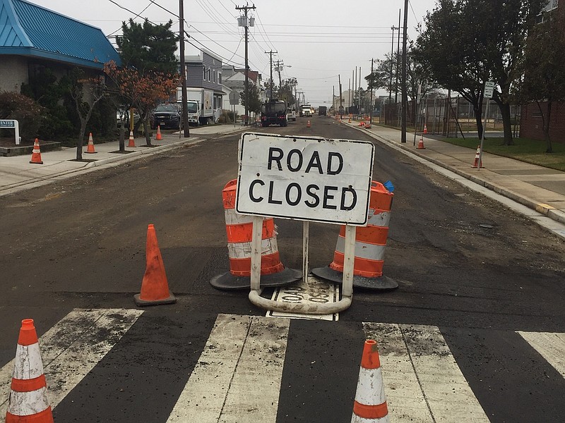 Here is 6th Street and West Avenue facing Bay Avenue in Ocean City Friday.