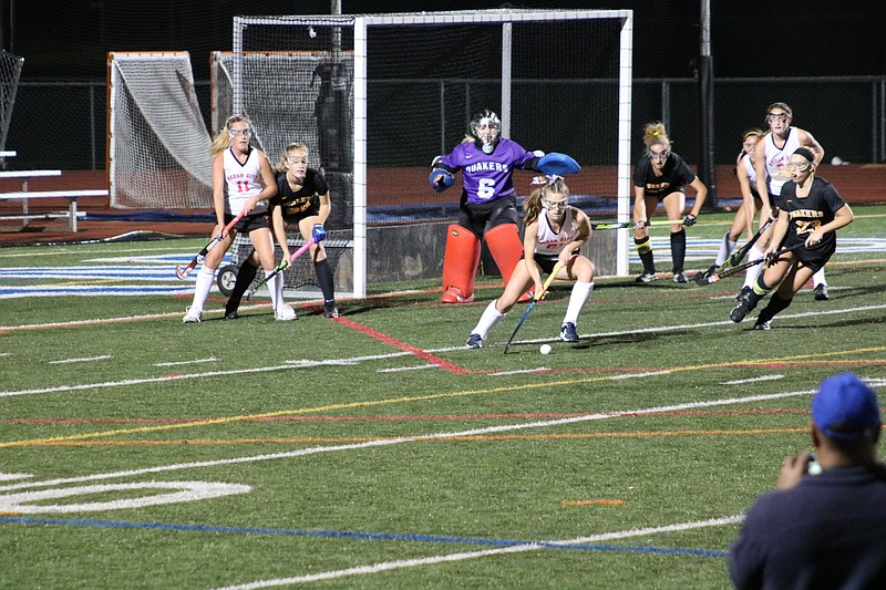 Ocean City's Tara McNally prepares a shot.