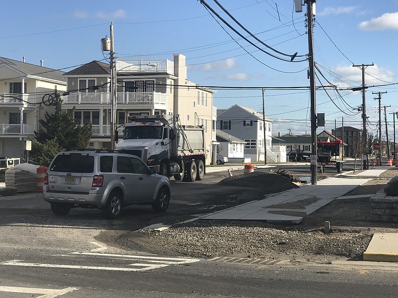 Work continues on the drainage project to alleviate flooding in the north end neighborhoods.