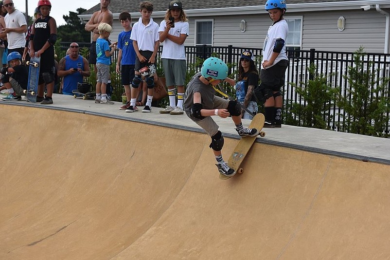 The Ocean City Skatepark will be the setting for the CMAF fundraiser on July 21.
(Courtesy Chip Miller Facebook page)