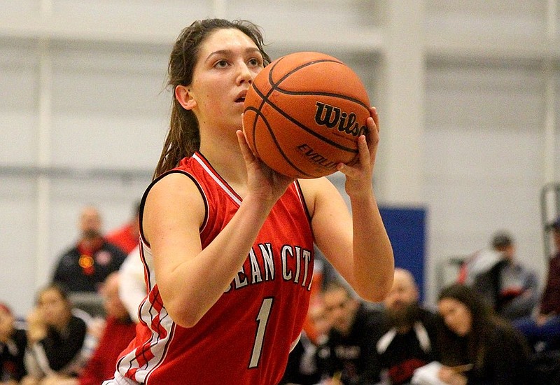 Danielle Donoghue, a leader of Ocean City's girls basketball team, is one of the featured all-stars.