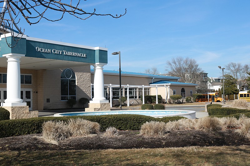 The Ocean City Tabernacle is located at 550 Wesley Ave. in Ocean City.