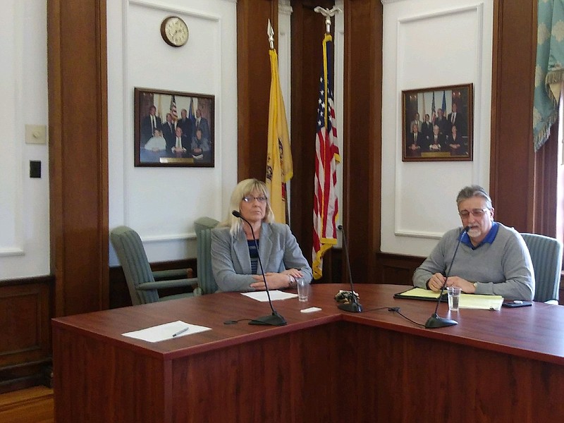 Ocean City's Manager of Capital Planning Christine Gunderson and city consultant Alex Curio, a senior associate at TRIAD Associates in Vineland, explain some details about the grant program.