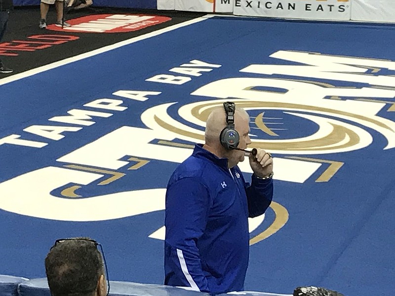 Blackjacks Head Coach Ron James is a two-time Arena League Coach of the Year.