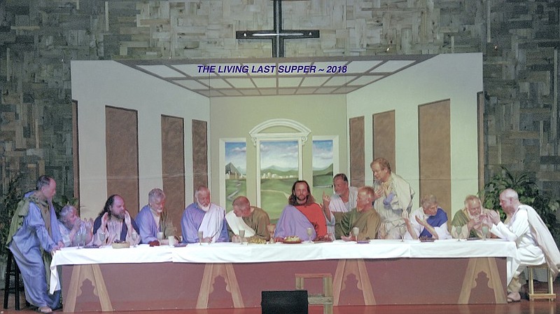 A presentation of the "Living Last Supper" is at 7 p.m. on Thursday and Friday at the Ocean City Tabernacle.