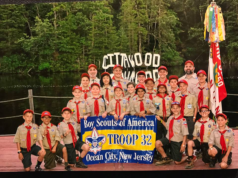 A clothing drive for Boy Scout Troop 32 will help members purchase camping gear and other supplies. (Photo provided by Doug Otto)