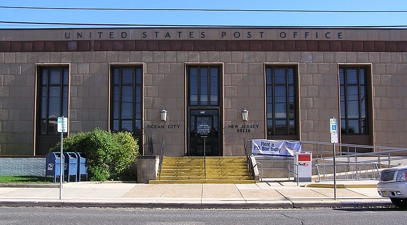 Ocean City Post Office (Photo credit postofficephotos.info)