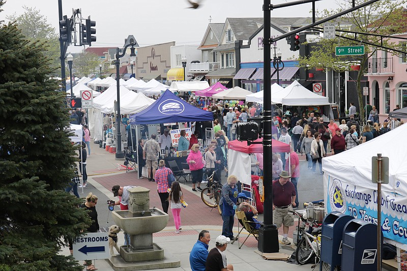 Big crowds turn out every year for the Spring Block Party.