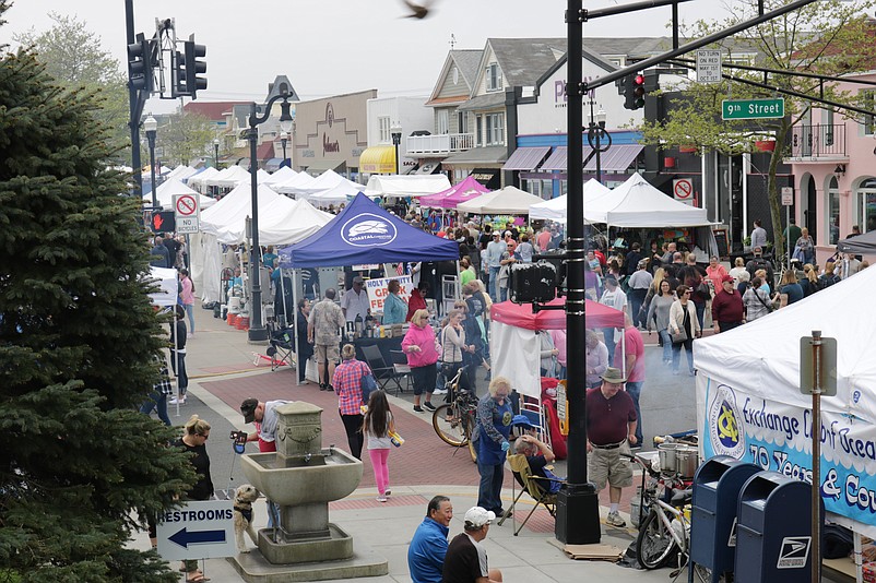 Big crowds turn out every year for the Spring Block Party.