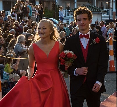 Boasting as much glitz and glamour as a Hollywood movie premiere, the 2019 Ocean City High School prom allowed the formally attired students to strut their stuff on the red carpet.