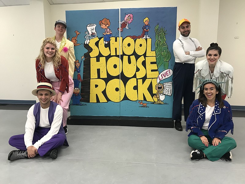 Students showcase their talents in the 2019 performance of "School House Rocks Live!" (Photo courtesy OCTC)