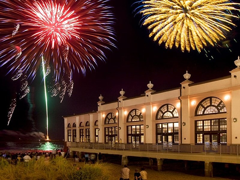 A colorful fireworks display will light up the sky for the Fourth of July. (Photos courtesy of Ocean City)