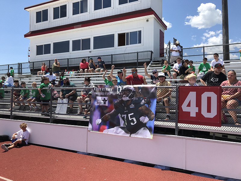 Carey Stadium was alive for the recent Vinny Curry Football Youth Camp, and will again be jumping for Friday's 7-on-7 competition hosted by the OCHS Raiders and featuring five other top South Jersey programs.