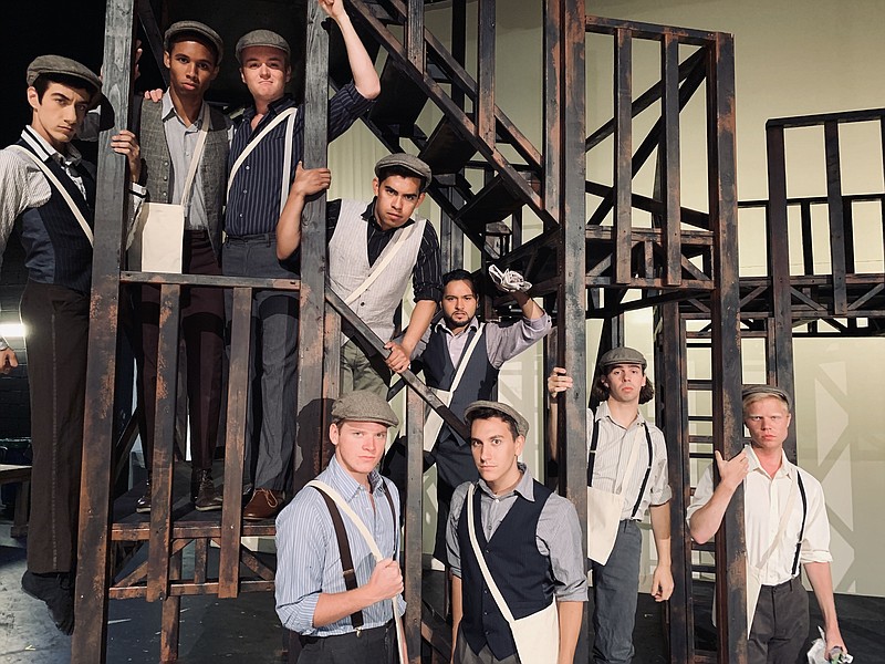 "Newsies" will be staged Aug. 6-9 at the Bill and Nancy Hughes Performing Arts Center.