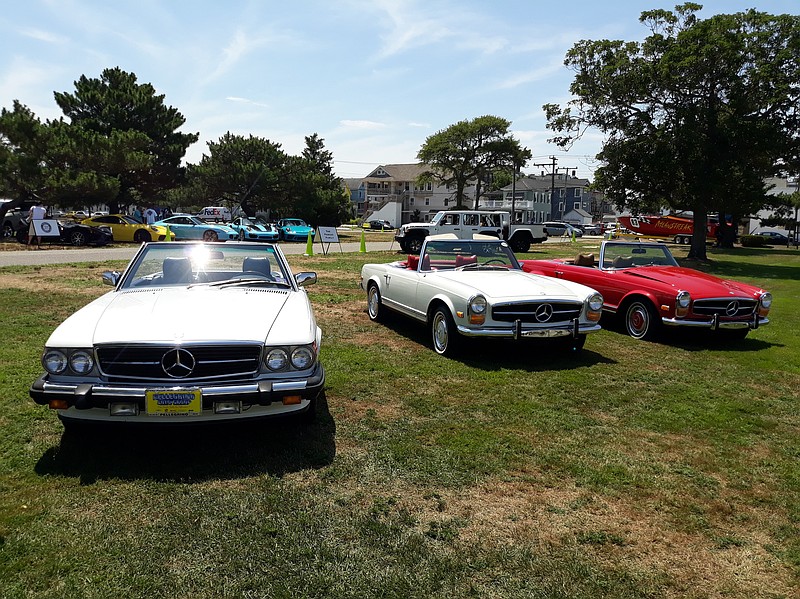 Some classic Mercedes-Benzes also add some curb appeal.