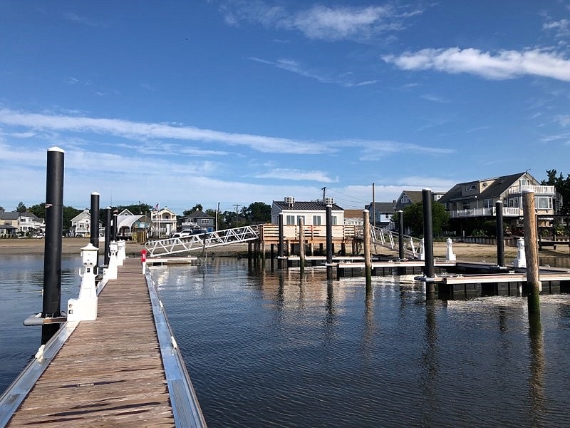 The awaited marina opens. (Photo courtesy Greg Schneider)