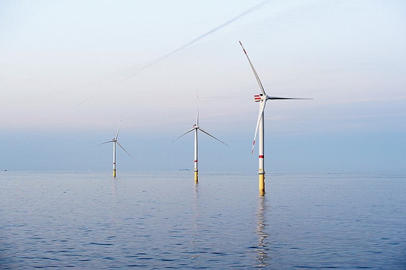 The wind farm turbines would be installed 15 miles off the coast, stretching from Atlantic City to Stone Harbor.