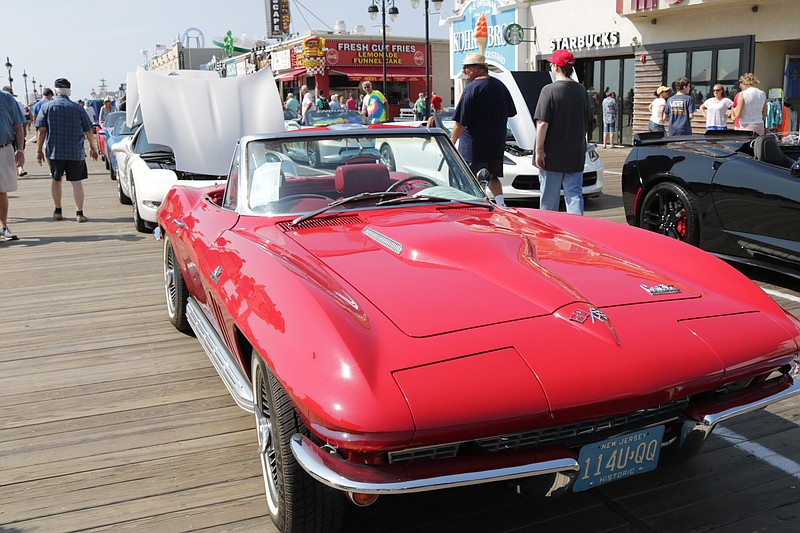 Red is one of the most popular colors for Corvettes.