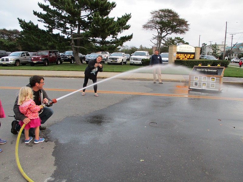 An Open House at the Ocean City Fire Department headquarters Oct. 17 will feature live burn demonstrations and even a helicopter landing. (Photo courtesy City of Ocean City)