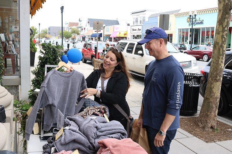 Shopping in the downtown is also a popular pastime for vacationers.